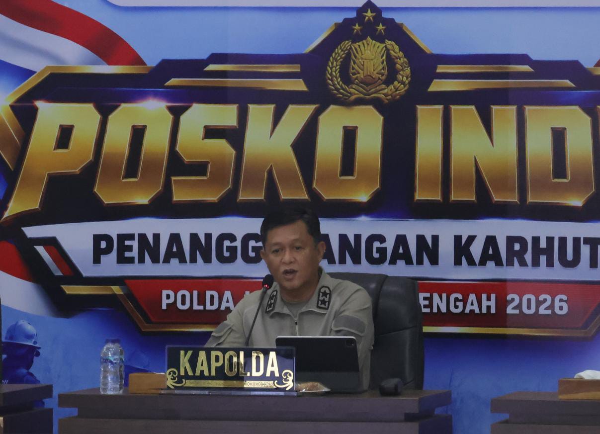 Kapolda Kalteng Perintahkan Masifkan Patroli ke Titik Hotspot dan Daerah Rawan Karhutla
