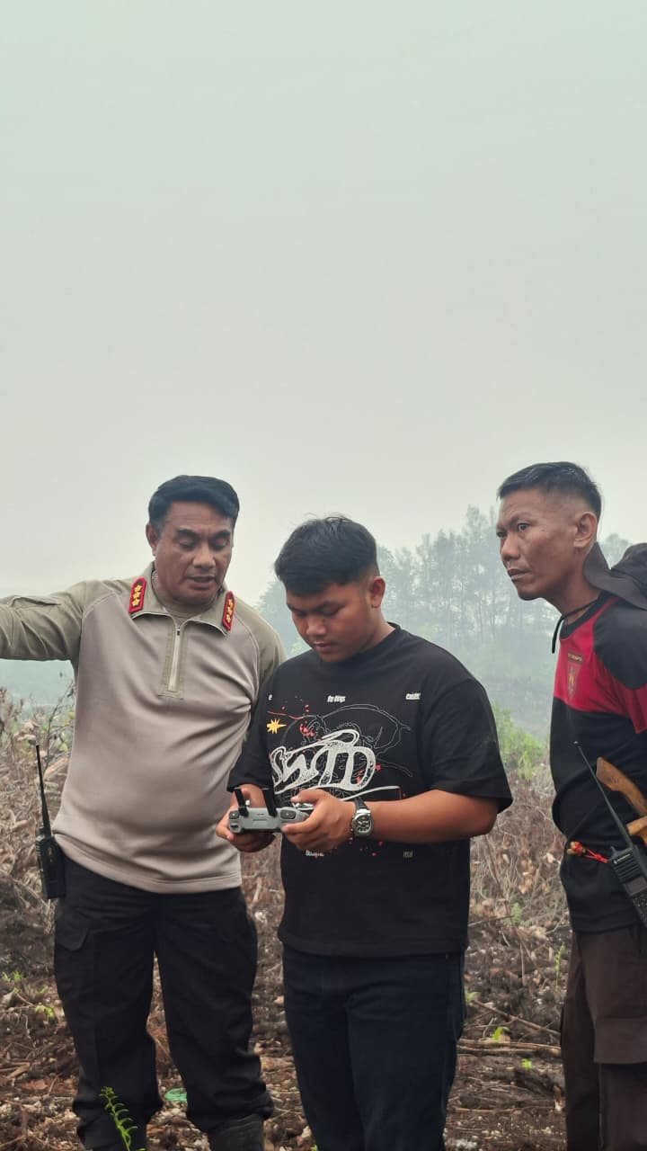Dirsamapta Laksanakan Pemantauan Karhutla untuk Mencegah Meluasnya Kebakaran
